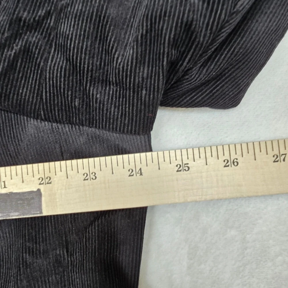 Michael Kors Corduroy Sport Coat Mens 46L 46 Black‎ Classic-Fit Stretch $295